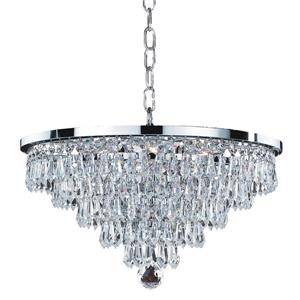 Luminaire suspendu Vista 628T Glow, 6 lumières, 16" x 12"