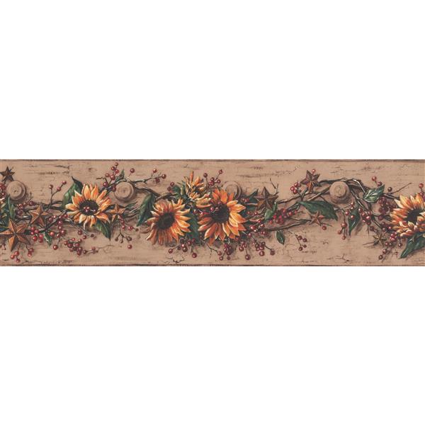 Sunflower Wallpaper In Wallpaper Borders for sale  eBay