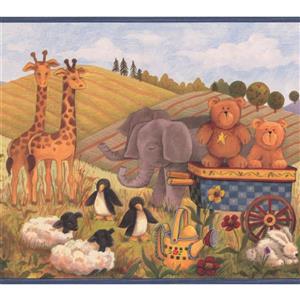 Chesapeake Country Life Farmhouse Wallpaper Border - 15' x 8.25"