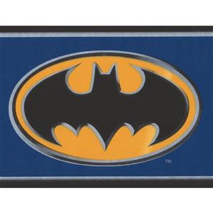 York Wallcoverings Batman Wallpaper Border - 15-ft x 4.25-in - Blue