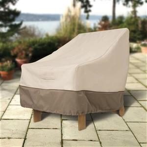 Classic Accessories 25.5-in x 32.5-in x 34-in Veranda Patio Chair Cover - Polyester - Beige