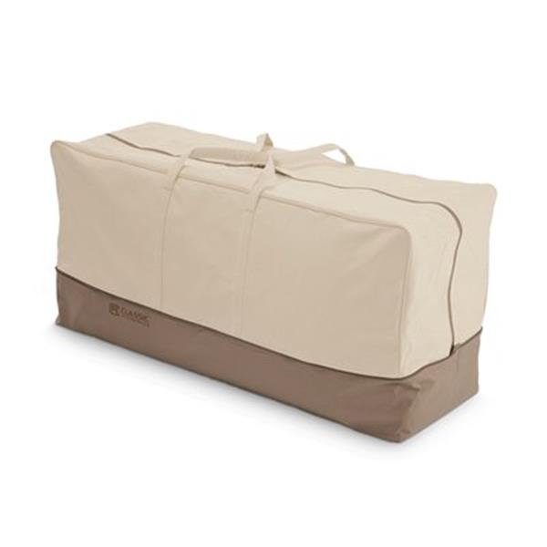 Classic Accessories Veranda 45.5-in Patio Cushion and Cover Sorage Bag - Polyester - Beige