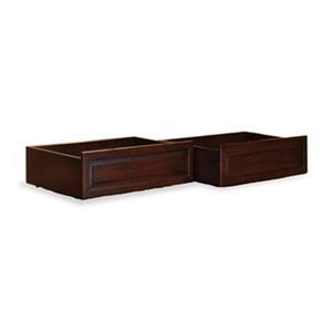 Atlantic Furniture Raised Panel Bed Drawer Twin-Full Walnut