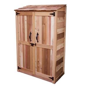 Outdoor Living Today 4-ft x 2-ft Cedar Garden Chalet ,GC42