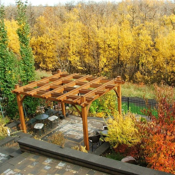 Outdoor Living Today BZ810 8-ft x 10-ft Cedar Breeze Pergola | RONA