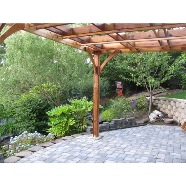 Outdoor Living Today BZ1012 10-ft x 12-ft Cedar Breeze Pergo