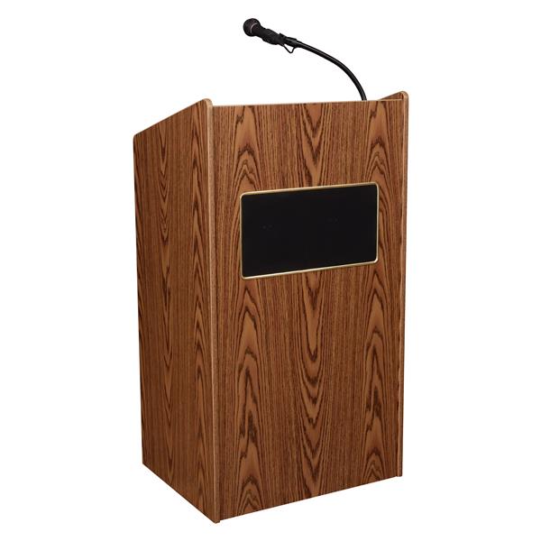 Oklahoma Sound Aristocrat Floor Lectern,6010-MO | RONA