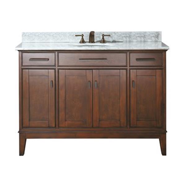 Avanity Madison 48-in Bathroom Vanity with Countertop and Un