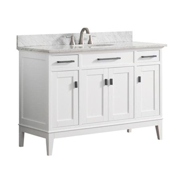 Avanity Madison 48-in Bathroom Vanity with Countertop and Un