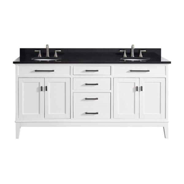 Avanity Madison 72-in Bathroom Vanity with Countertop and Un