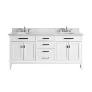 Avanity Madison 72-in Bathroom Vanity with Countertop and Un