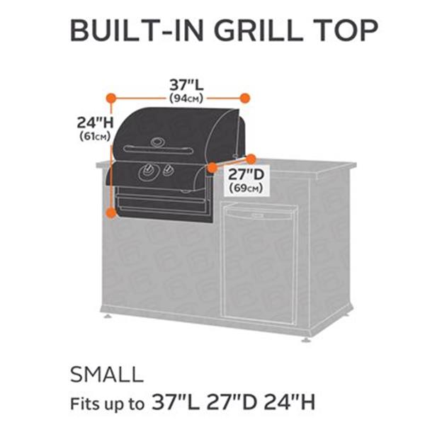 Classic Accessories 55-05 Veranda Patio Island Top Grill Cov