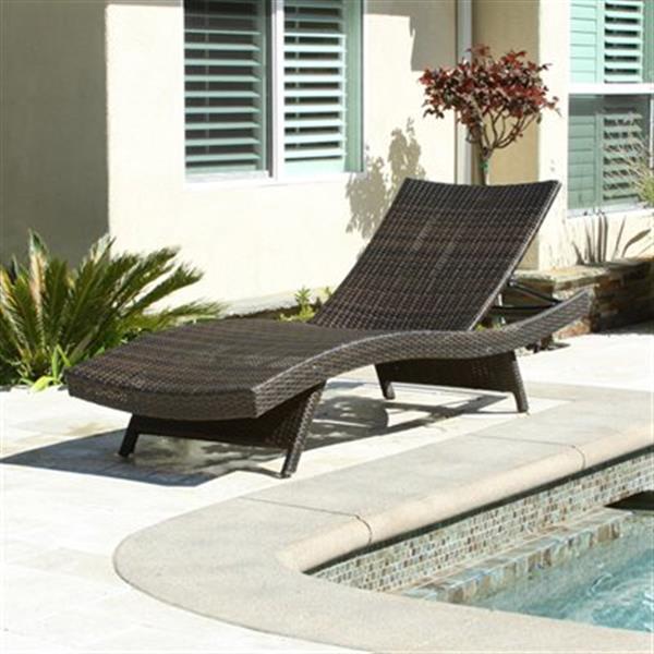 Best Selling Home Decor Toscana Outdoor Wicker Lounge Chair 294921 Rona