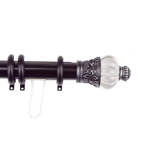 Rod Desyne Elite Royal Decorative Traverse Rod with Rings an DTR-50-842 ...