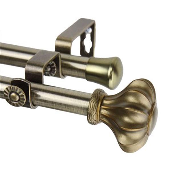 Rod Desyne Flair Double Curtain Rod,4703-994