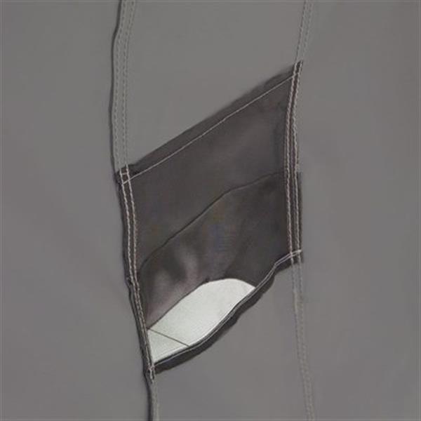 Classic Accessories Ravenna 50-in Patio Bench Cover - Polyester - Dark Taupe