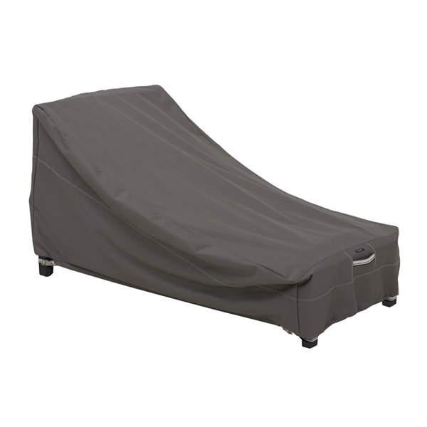 Housse de chaise longue de patio Ravenna par Classic Accessories 78 po L polyester taupe foncé