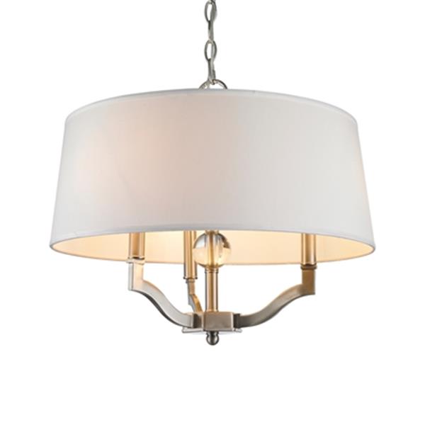 Golden Lighting 3500 Sf Waverly 3500 Sf 3 Light Semi Flush P Rona