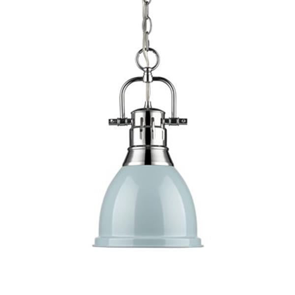 Golden Lighting 3602-S Duncan 1 Light Mini Pendant,3602-S CH