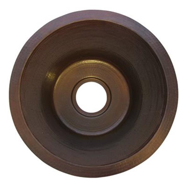 Novatto TCB-001AN Managua Round Copper Bar and Prep Sink wit