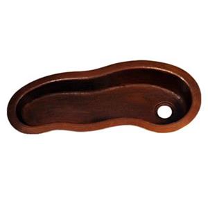Novatto TCB-009AN Cayenne Small River Copper Bar Sink,TCB-00