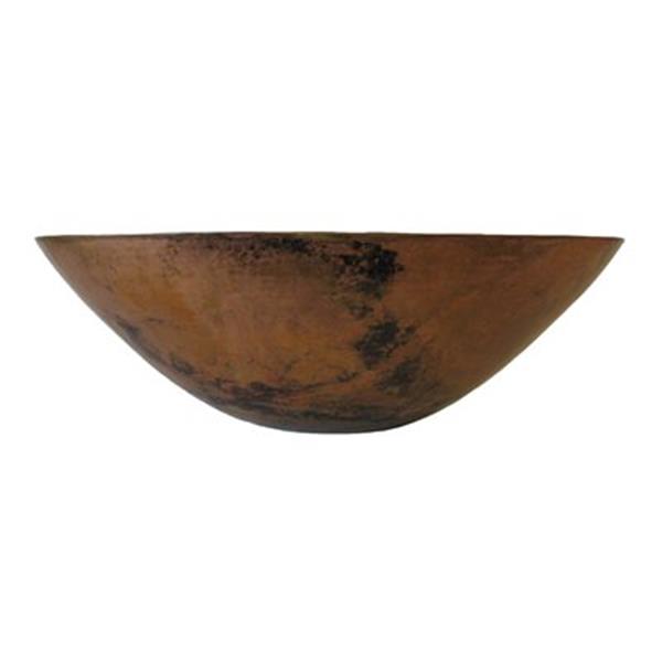 Novatto Montevideo Oval Double Wall Copper Vessel Sink,TCV-0