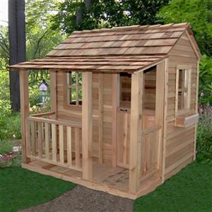 Outdoor Living Today LCP66 6-ft x 6-ft Little Cedar Playhous