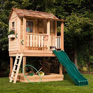 Outdoor Living Today Little Cedar Playhouse - 6' x 6'