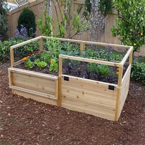 Outdoor Living Today RB63 6-ft x 3-ft Raised Cedar Garden Bed