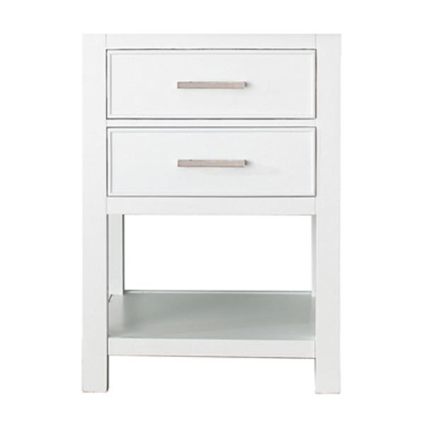 Avanity Brooks 24-in White Bathroom Vanity Cabinet