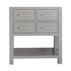 Avanity Brooks 30-in Chilled Grey Bathroom Vanity Cabinet