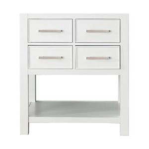 Avanity Brooks 30-in White Bathroom Vanity Cabinet