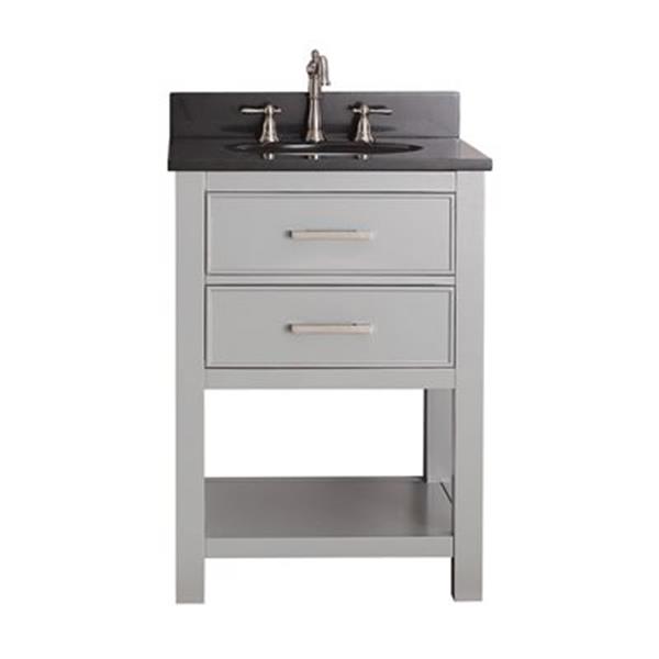 Avanity Brooks 24 In Chilled Grey Single Sink Bathroom Vanity With   330620552 MainImage 001 L 