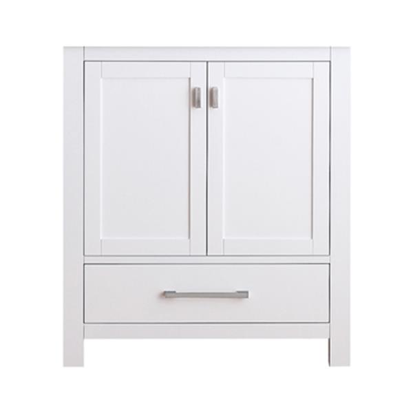 Avanity Modero 30-in White Bathroom Vanity Cabinet