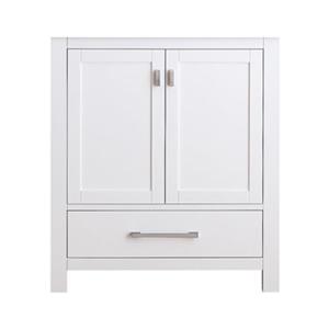 Avanity Modero 30-in White Bathroom Vanity Cabinet