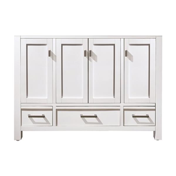 Avanity Modero 48-in White Bathroom Vanity Cabinet