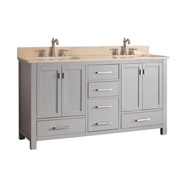 Avanity Modero 60-in Double Bathroom Vanity Combo,MODERO-VS6