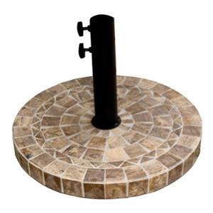 Outdoor Interiors 46950BM Stone and the Hardwoods Brown Marb