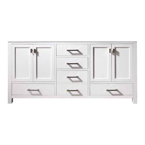 Avanity Modero 72-in White Bathroom Vanity Cabinet