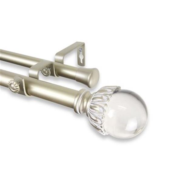 Rod Desyne Pixie Double Curtain Rod,100-13-993-D