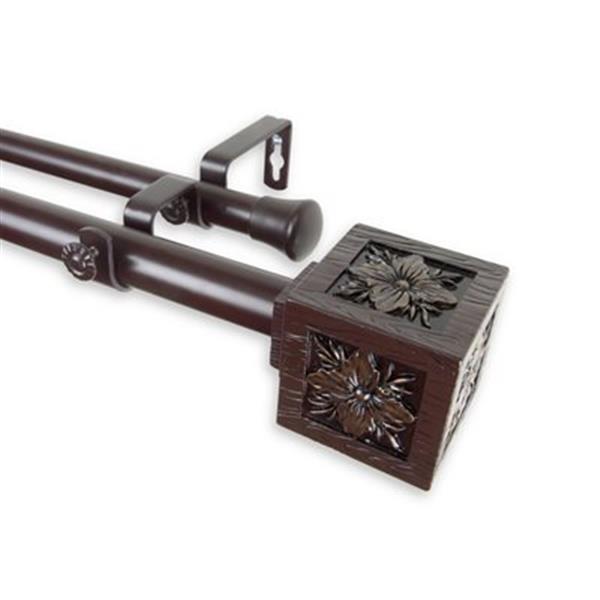 Rod Desyne Ophelia Double Curtain Rod,100-67-996-D