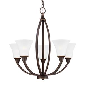 Sea Gull Lighting Metcaf Fluorescent 5-Light Chandelier