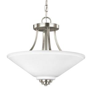 Sea Gull Lighting Parkfield Fluorescent 2 Light Conv Pendant