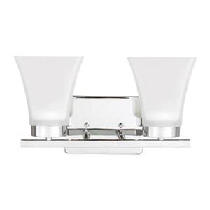 Sea Gull Lighting Bayfield Fluorescent 2 Light Bathroom