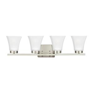 Sea Gull Lighting Bayfield Fluorescent 4 Light Bathroom
