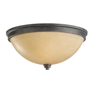 Sea Gull Lighting Roslyn Fluorescent 2 Light Ceiling Mount