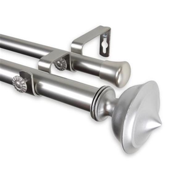 Rod Desyne Leopold Double Curtain Rod,100-64-995-D | RONA