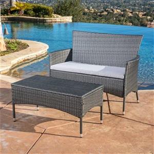 Best Selling Home Decor Mason Loveseat and Table,296506