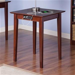 Atlantic Furniture Aspen Printer Stand with Charging Station
