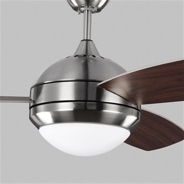 Monte Carlo Fan Company Discus Trio 52 In Dual Mount Led 3dir52bsd